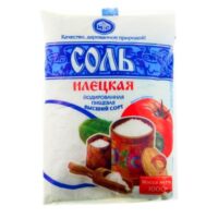 Соль Илецкая пищевая молотая йодированная 1кг 1 шт