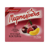 Мармелад Мармеландия Фруктовый коктейль С натуральным соком 1 шт