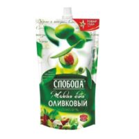 Майонез Слобода оливковый 0.4 л. 1 шт