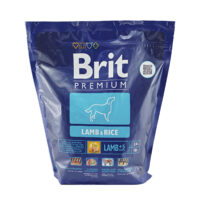 Корм Brit Premium Lamb & Rice гипоаллергенный для собак с чувствительным пищеварением 1 шт