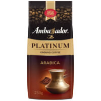 Кофе Ambassador Platinum молотый 250г 1 шт