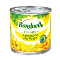 Кукуруза Bonduelle сладкая, 0.34кг. 1 шт