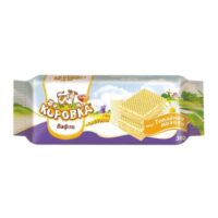 Вафли РотФронт Коровка со вкусом топленое молоко, 300 г 1 шт