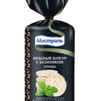 Хлебцы красный булгур с базиликом Мистраль, 100г 1 шт