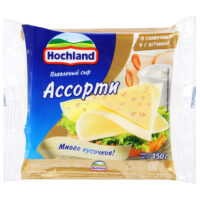 Сыр плавленный Hochland ассорти 0.15кг БЗМЖ 1 шт