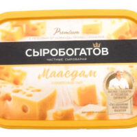 Сыр плавленый мааздам 50% Сыробогатов БЗМЖ 200г 1 шт
