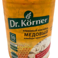Хлебцы хрустящие Dr. Korner злаковый коктейль медовый 100 гр 1 шт