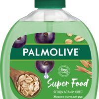 Жидкое мыло Palmolive Super Food для рук с ягодами асаи и овсом 300 мл 1 шт