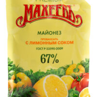 Майонез Махеевъ с лимонным соком 67%, 400мл. 1 шт