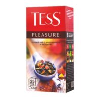 Чай Tess Pleasure черный яблоко шиповник 25*1.5г 1 шт