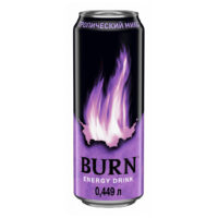 Напиток энергетический Burn Тропический микс газированный безалкогольный 0,449 л 1 шт