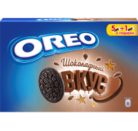 Печенье Oreo с какао и начинкой со вкусом шоколада 228 г 1 шт