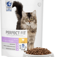 Корм Perfect Fit для котят от 2-12мес Курица 650гр 1 шт