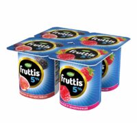 Йогуртный продукт Fruttis инжир чернослив малина земляника 5% 115 г 1 шт