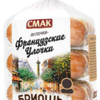 Бриошь с кремом со вкусом ванили Французкие улочки Смак 40г 1 шт