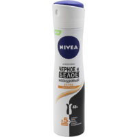 Антиперспирант женский Nivea Черное и белое Невидимый экстра 150мл 1 шт