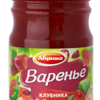 Варенье Абрико клубника, 0.25кг 1 шт