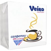 Салфетки бумажные Линия veiro, 50шт. 1 шт