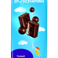 Шоколад темный ВОЗДУШНЫЙ пористый, 85г 1 шт
