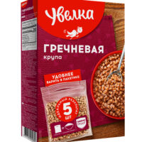 Крупа гречневая Экстра Увелка порционная в пакетах 5*80гр 1 шт