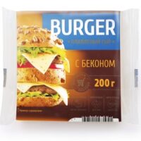 Сыр BURGER плавленый "Витако" с беконом 45% 200г БЗМЖ 1 шт