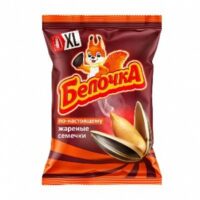 Семечки жареные Белочка XL100г 1 шт