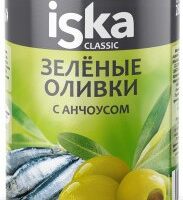Оливки Иска с анчоусом 0.28 кг 1 шт