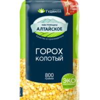 Горох Гудвилл желтый шлифованный колотый экстра 800 г 1 шт