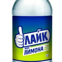 Напиток безалкогольный Лайк лимон сильногазированный 1л 1 шт