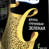 Крупа Гречневая зеленая Мистраль 450г 1 шт