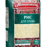 Рис для плова Националь среднезерный 900 гр 1 шт