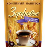 Кофейный напиток Здоровье растворимый 100 г. 1 шт