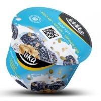 Продукт кисломолочный йогурт Идилика йогуртовая мюсли, орех, чернослив 140гр БЗМЖ 1 шт