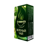 Чай зеленый с мятой 20п*2г 1 шт