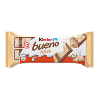 Вафли в белом шоколаде Kinder Bueno White 39г 1 шт