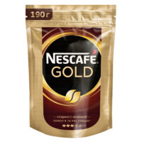 Кофе Nescafe Gold 190г 1 шт