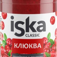 Клюква Иска протертая с сахаром 0.42 кг 1 шт