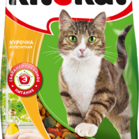 Корм Kitekat сухой для кошек Курочка аппетитная 1 шт
