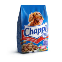 Корм для собак Chappi Говядина по-домашнему с овощами и травами, 600 г. 1 шт