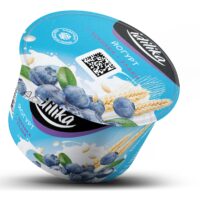 Продукт кисломолочный йогурт Идилика йогуртовая черника и злаки 140г БЗМЖ 1 шт