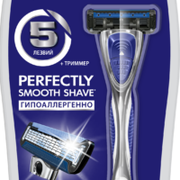 Безопасная бритва со сменной кассетой Deonica FOR MEN 5 лезвий 1 шт
