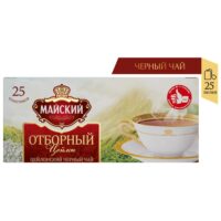 Чай МАЙСКИЙ Отборный черный 25 пакетиков 1 шт