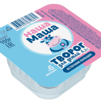Творог для детей 5% «Наша Маша» классический, 100г 1 шт