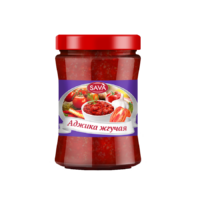Аджика Sava яблоко жгучая 0.28кг стекло 1 шт