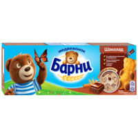 Пирожное медвежонок Барни с шоколадной начинкой 0.15кг 1 шт