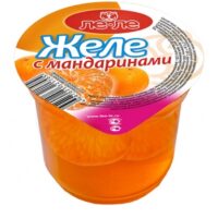 Желе с мандаринами Ле-Ле 125 г 1 шт