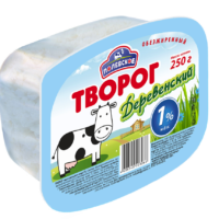 Творог "Полевское" 1% , 250 г. 1 шт