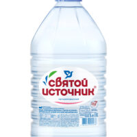 Вода питьевая Святой источник негазированная 5л 1 шт