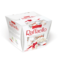 Конфеты Raffaello с цельным миндальным орехом в кокосовой обсыпке, 150г 1 шт