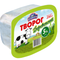 Творог "Полевское" 5% , 250г. 1 шт